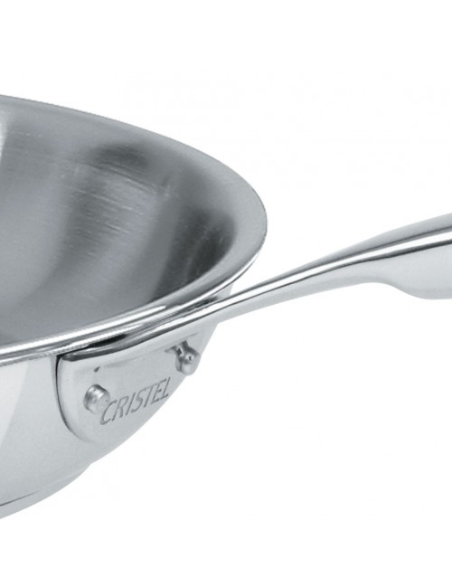 Poêle en inox Cristel Castel Pro - 5 tailles
