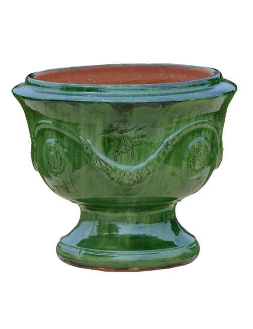Vase coupe Anduze TERRE FIGUIERE vert