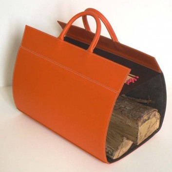 Porte buches Midipy en cuir - 4 coloris