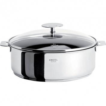 Sauteuse + couvercle Cristel Casteline - 4 tailles