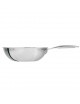 Wok inox Cristel Castel Pro - 5 tailles