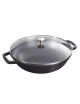 Wok Staub en fonte 30cm - 6 coloris