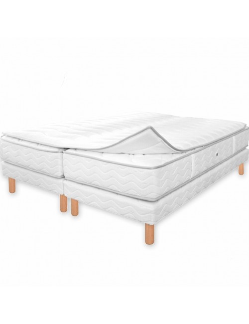 Ensemble Sommier Matelas Duvivier Gala Confort  - 5 tailles