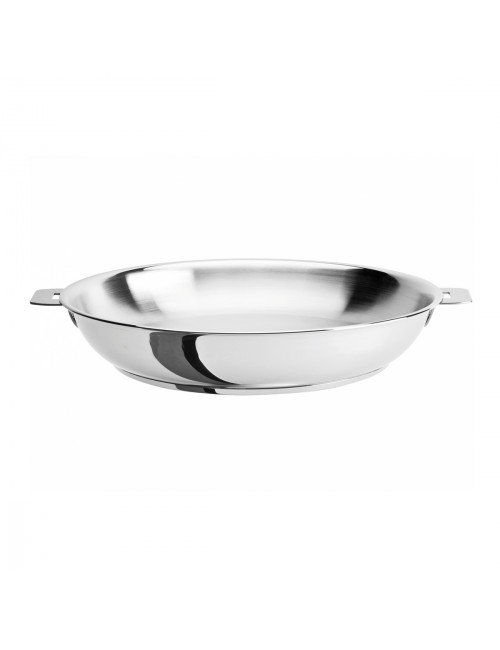Poêle haute Cristel Mutine amovible inox - 2 tailles