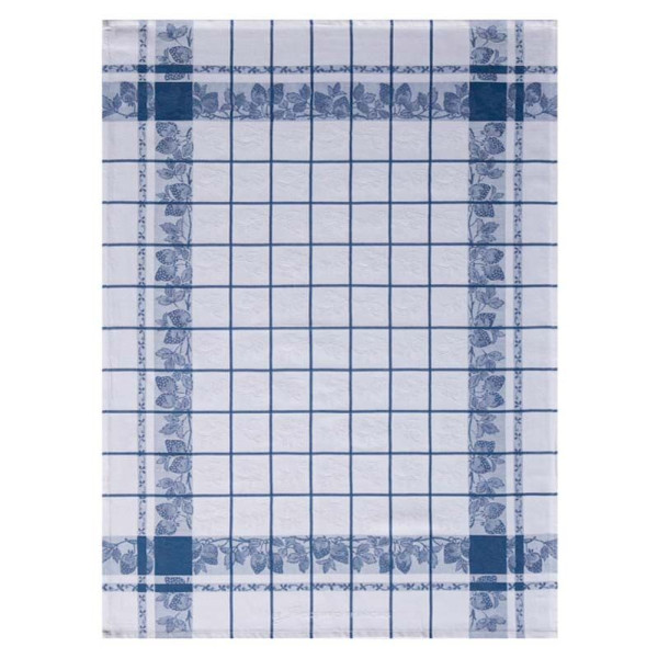 2 torchons Le Jacquard Français fraises  - 3 coloris