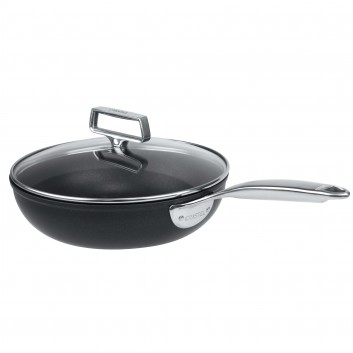 Sauteuse avec poignée Cristel Castel Pro Ultralu Exceliss - 2 tailles