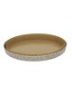 Moule à tarte cannelé en inox à fond amovible De Buyer