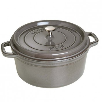 Cocotte en fonte 30cm Staub - 4 coloris
