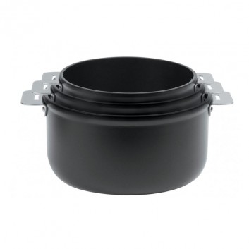 Set batterie de 3 casseroles Cristel Cookway poignée amovible