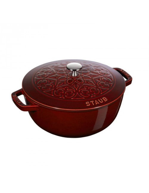 Cocotte Staub Lys 24cm - Grenadine en fonte
