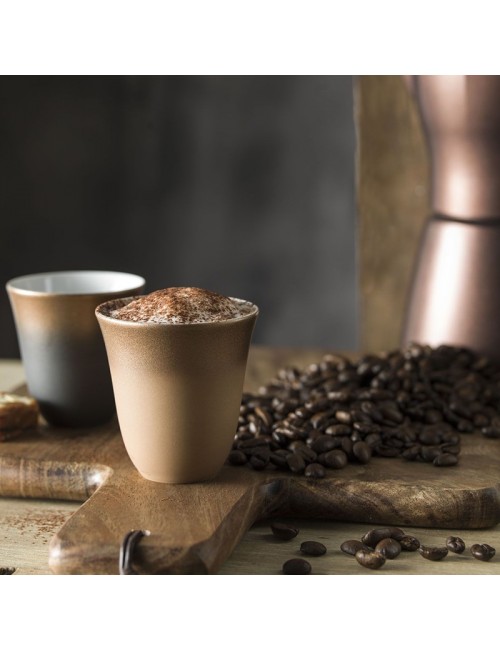 Coffret 4 tasses moka Illusions DEGRENNE