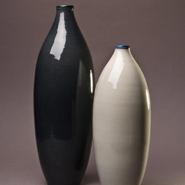 Vase BERNEX en céramique - 3 tailles plusieurs coloris