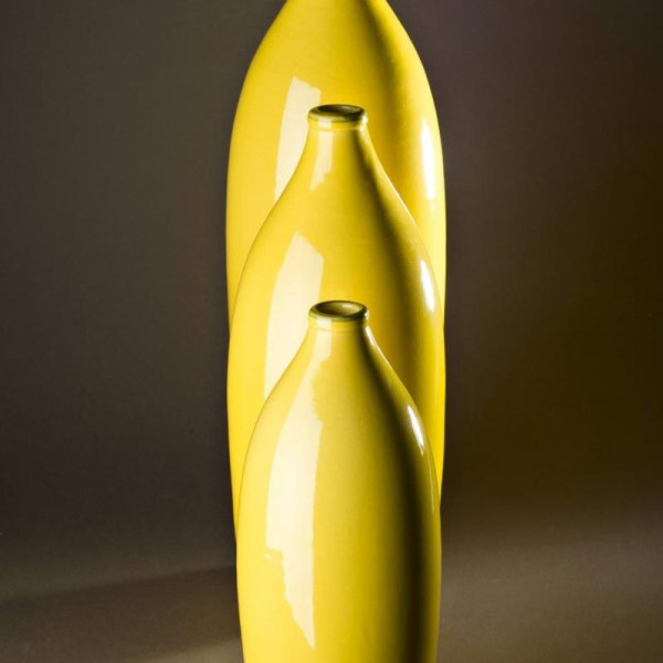 Vase BERNEX en céramique - 3 tailles plusieurs coloris