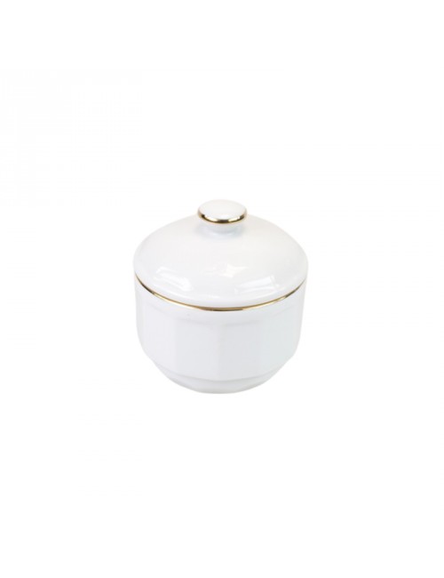 Sucrier en porcelaine Apilco Flora - 5 coloris