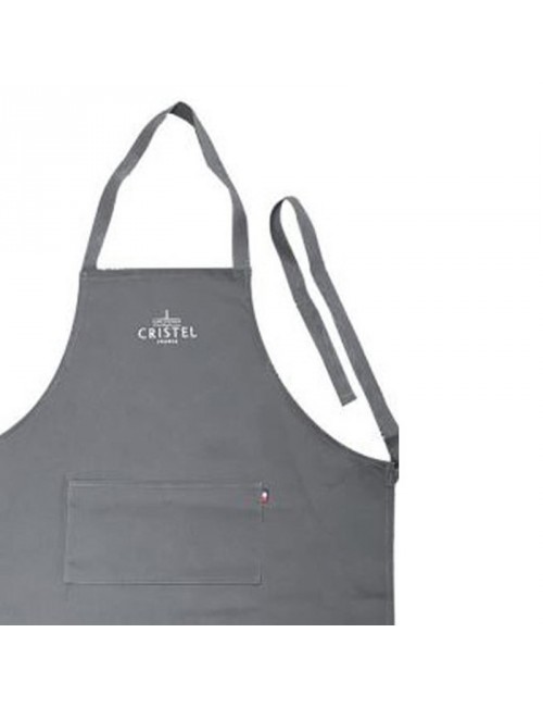 Tablier gris Cristel 100% coton