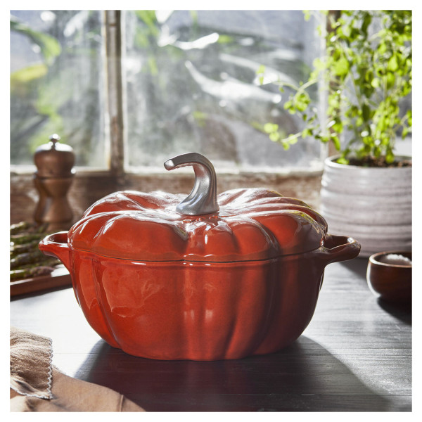 Cocotte en fonte Citrouille Staub
