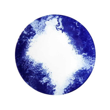 6 assiettes Degrenne Blue Shades - 2 tailles