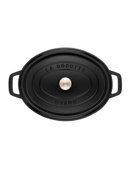 Cocotte STAUB 23cm en fonte ovale - 3 coloris