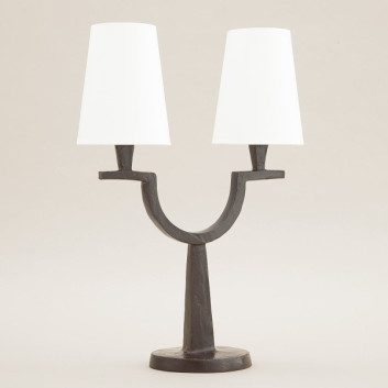 Lampe Perceval Bronze Objet Insolite