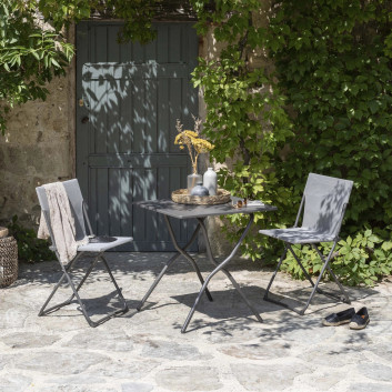 Table LAFUMA MOBILIER Balcony carrée - 2 coloris