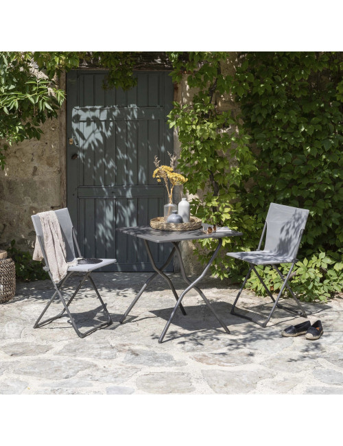Table LAFUMA MOBILIER Balcony carrée - 2 coloris