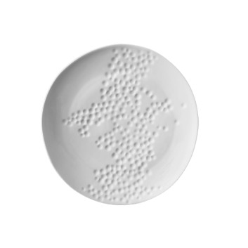 Pergay 6 Assiettes Corail porcelaine