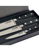 Coffret 3 couteaux de chef Au Nain forge idéal - 2 couleurs