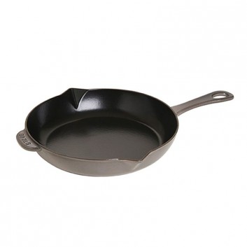 Poêle à frire Staub 26cm en fonte - 2 coloris