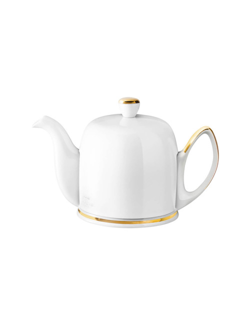 Théière DEGRENNE Salam Or en porcelaine 4 tasses