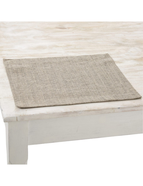 6 sets de table CHARVET Modena en lin - 3 coloris