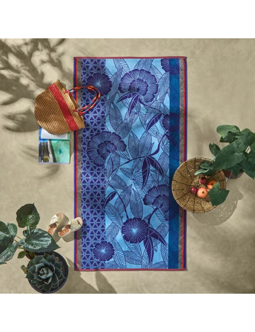 Serviette de plage Le Jacquard français Orinoco Océania