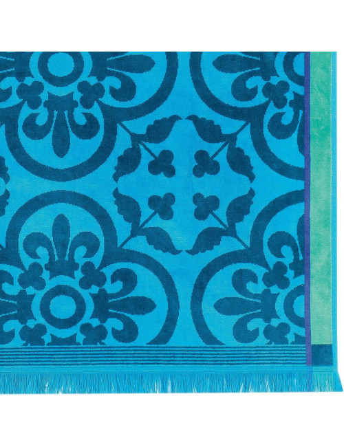 Serviette de plage Le Jacquard français Santorin