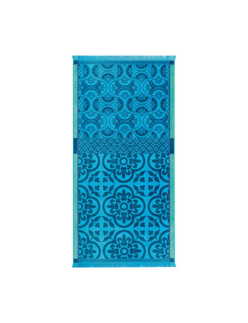 Serviette de plage Le Jacquard français Santorin