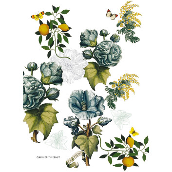 Lot de 2 torchons GARNIER THIEBAUT Giardino