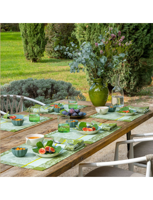 4 sets de table Le Jacquard Français Voyage Iconique - 3 coloris