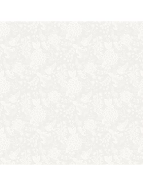 Nappe Garnier Thiebaut Mille Giverny blanc - 4 tailles