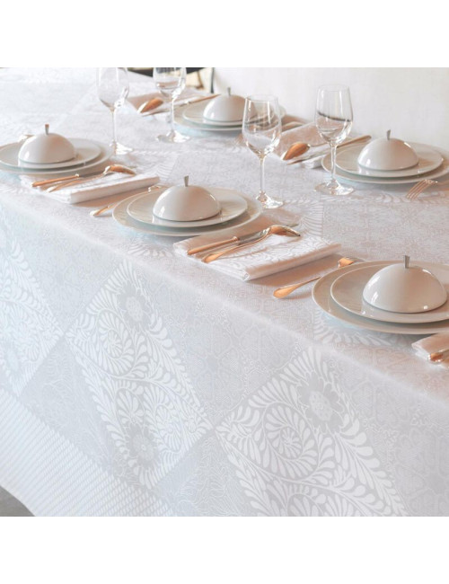 4 serviettes de table Le Jacquard Français Bosphore