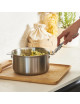Poignée amovible inox Loqy De Buyer