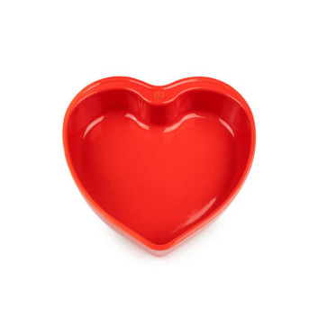 Moule coeur rouge Peugeot For you - 2 tailles