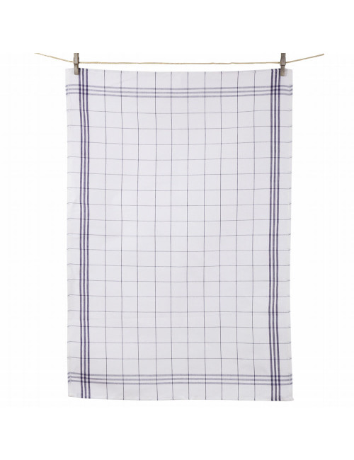 Torchon TISSAGES DE L'OUEST Hugo à carreaux - 2 coloris