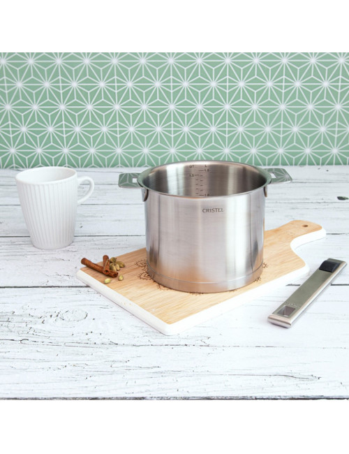 Casserole haute inox Cristel Strate 14cm