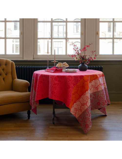 Nappe Cottage LE JACQUARD FRANCAIS coton et enduite - 3 coloris