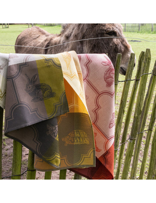 Torchon LE JACQUARD FRANCAIS Nos Acolytes en coton - 3 coloris