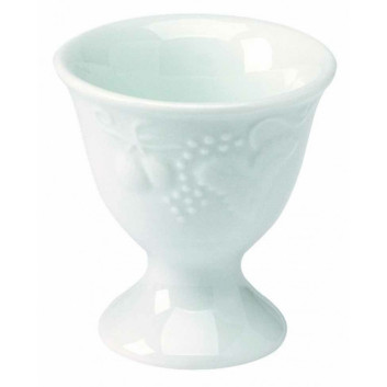 6 coquetiers California Deshoulières en porcelaine