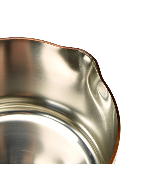 Saucière Baumalu en cuivre lisse