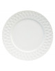 6 assiettes Louisiane Deshoulières en porcelaine - 5 diamètres