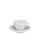 6 tasses soucoupes Louisiane Deshoulières - 4 contenances