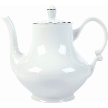 Théière sucrier Colbert Platine Deshoulières porcelaine