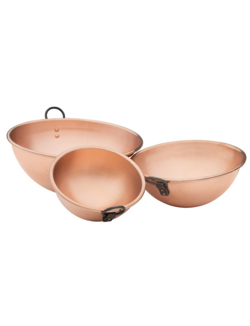 Bol pâtissier professionnel cuivre Baumalu - 3 tailles