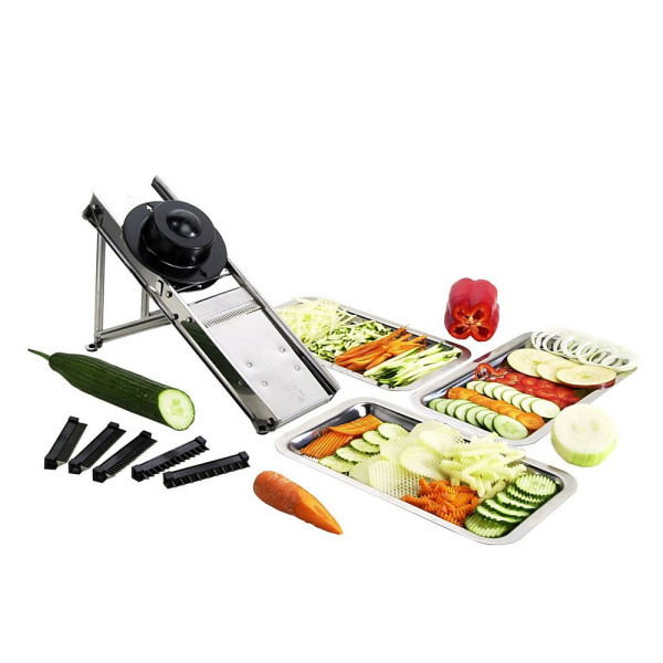 Bron Coucke Mandoline super professionnelle en inox
